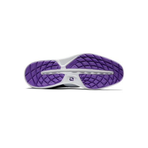 FootJoy Traditions SL White/Navy/Purple Ladies Shoe - SA GOLF ONLINE